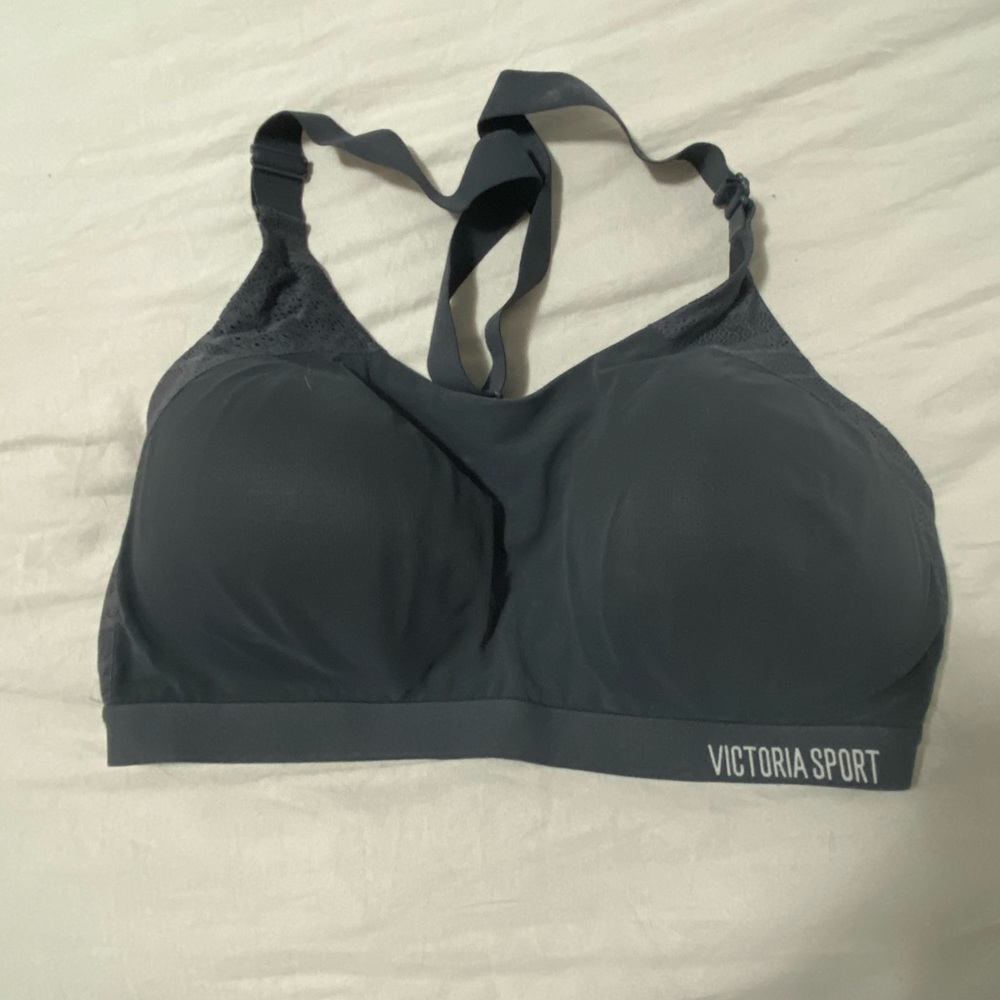 Grey Victoria secret sports bra